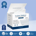 Clean Towels XL Original – Compostable Face Towels (50 Count)